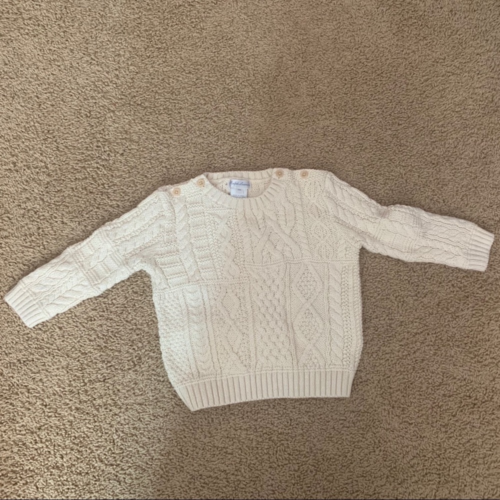 Ralph Lauren Cable Knit Sweater 24 Month